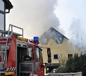 Haus komplett ausgebrannt Leverkusen P02